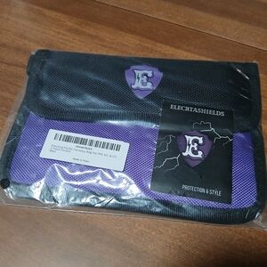 Electrashields Purple and Black Tablet Phone Faraday Bag